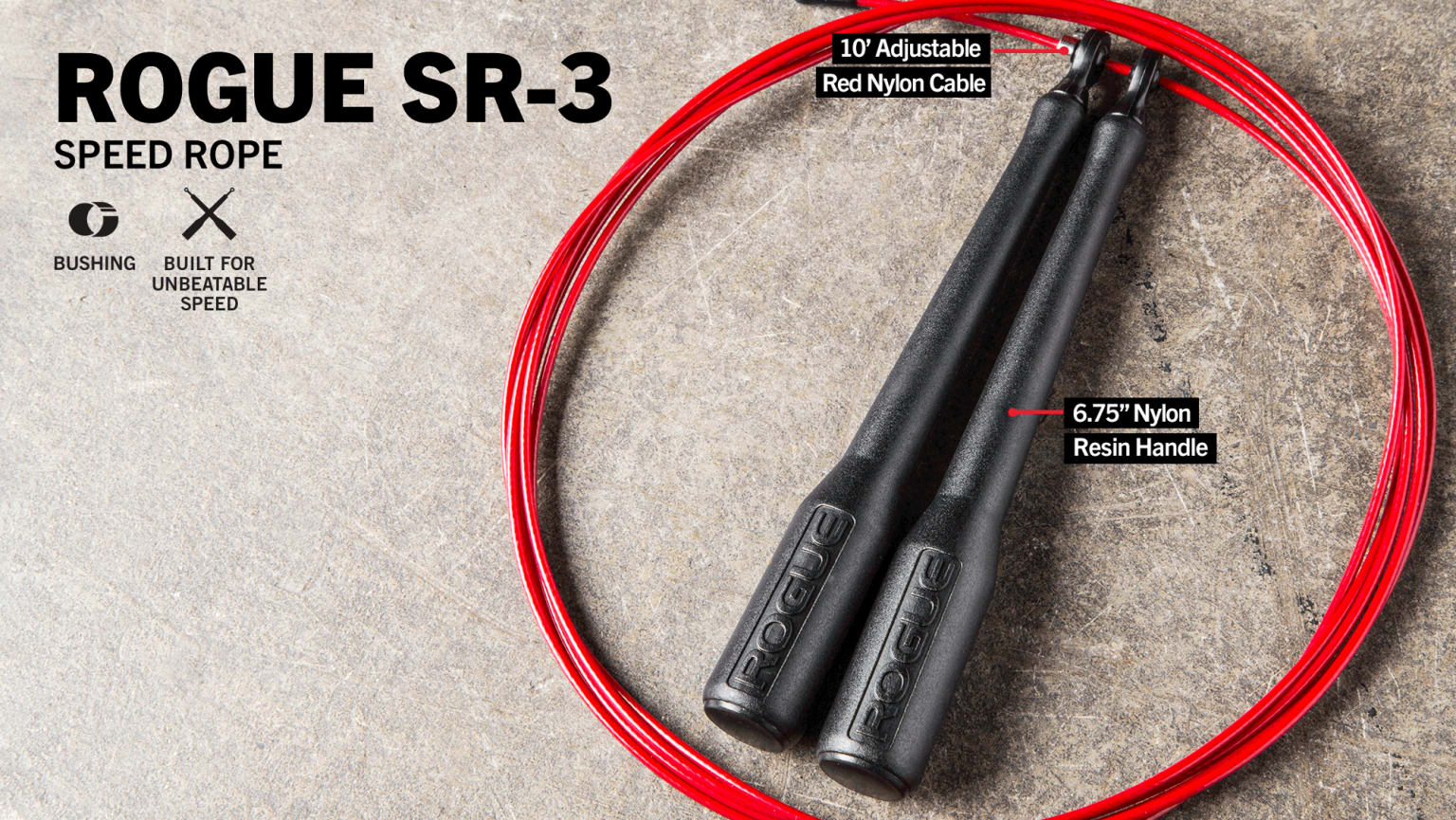 Rogue jump rope cable outlet